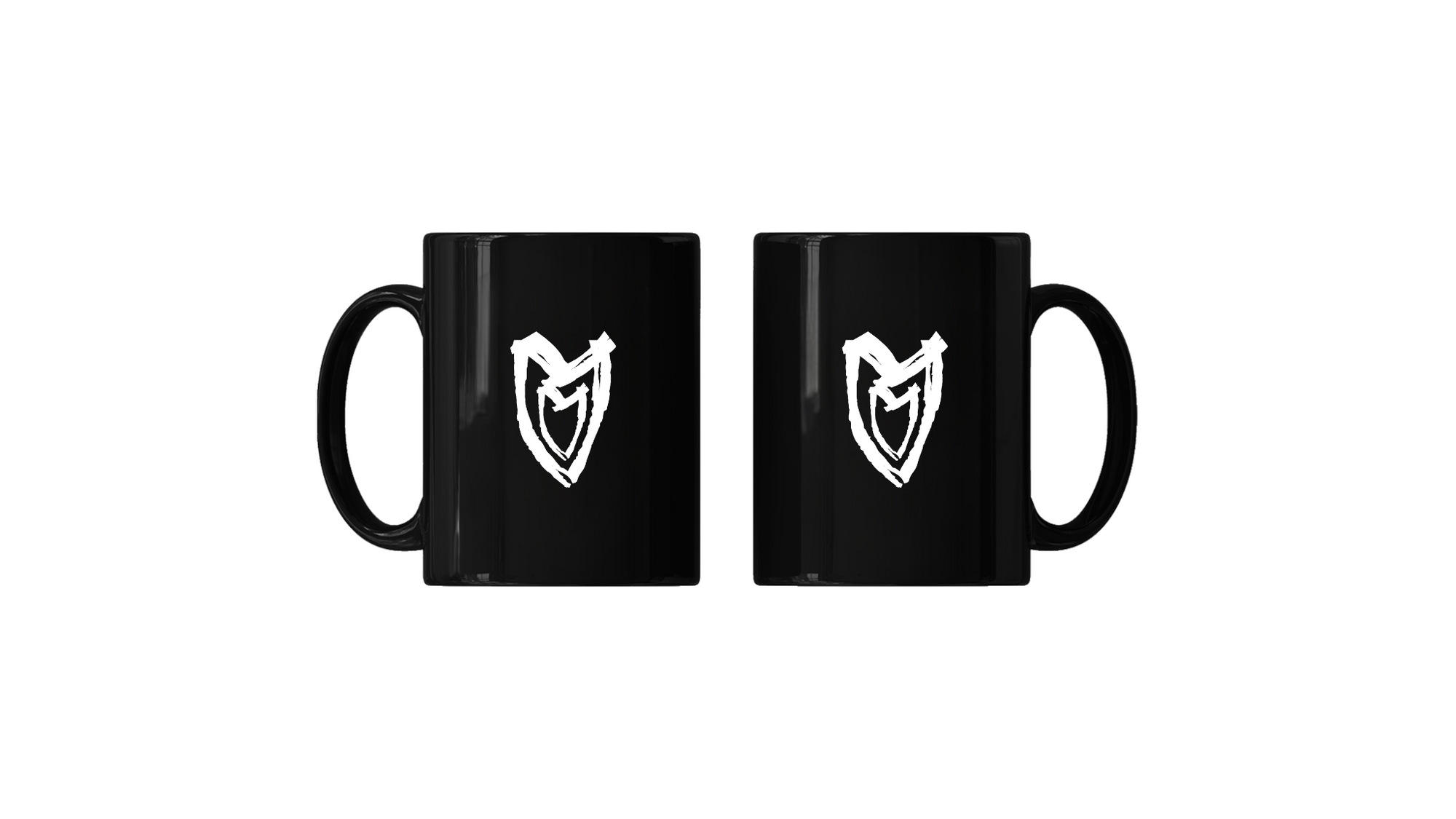 Tasse "HERZ" schwarz