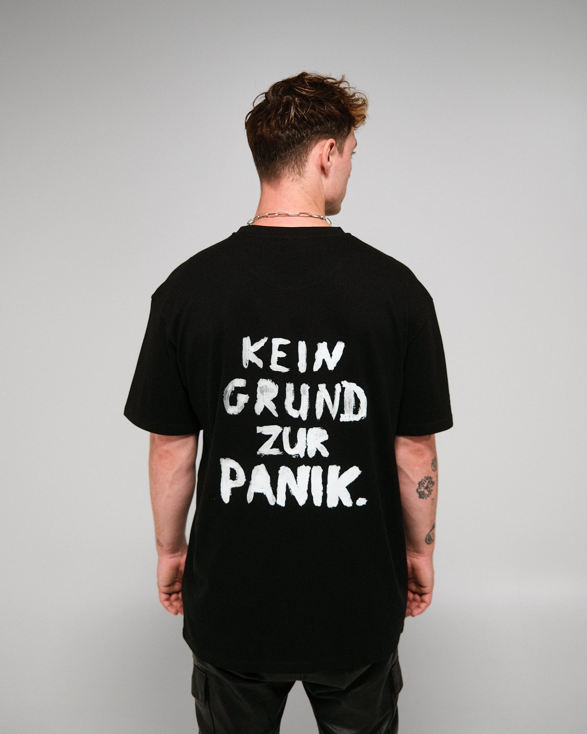 Oversize T-Shirt "KGZP" schwarz