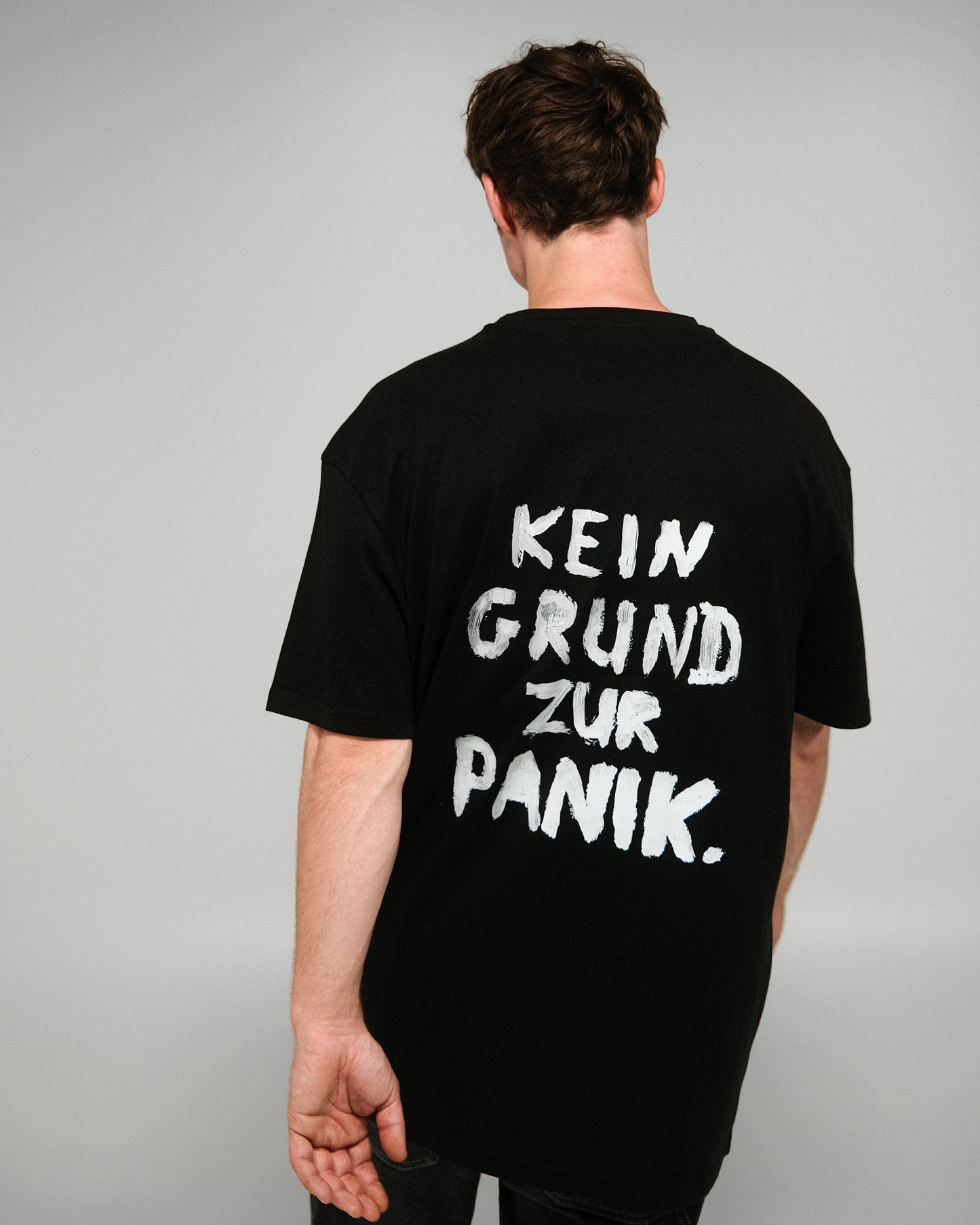 Oversize T-Shirt "KGZP" schwarz