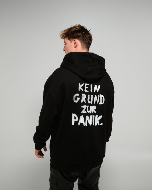 Oversize Hoodie "KGZP" schwarz