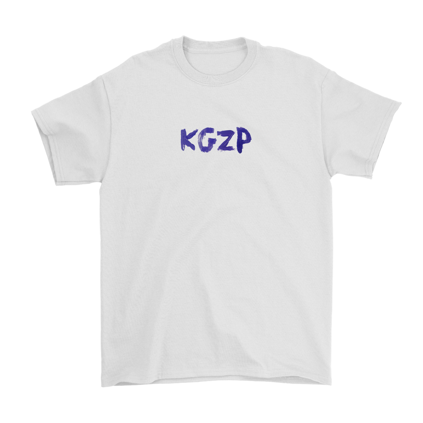 Oversize T-Shirt "KGZP" weiß