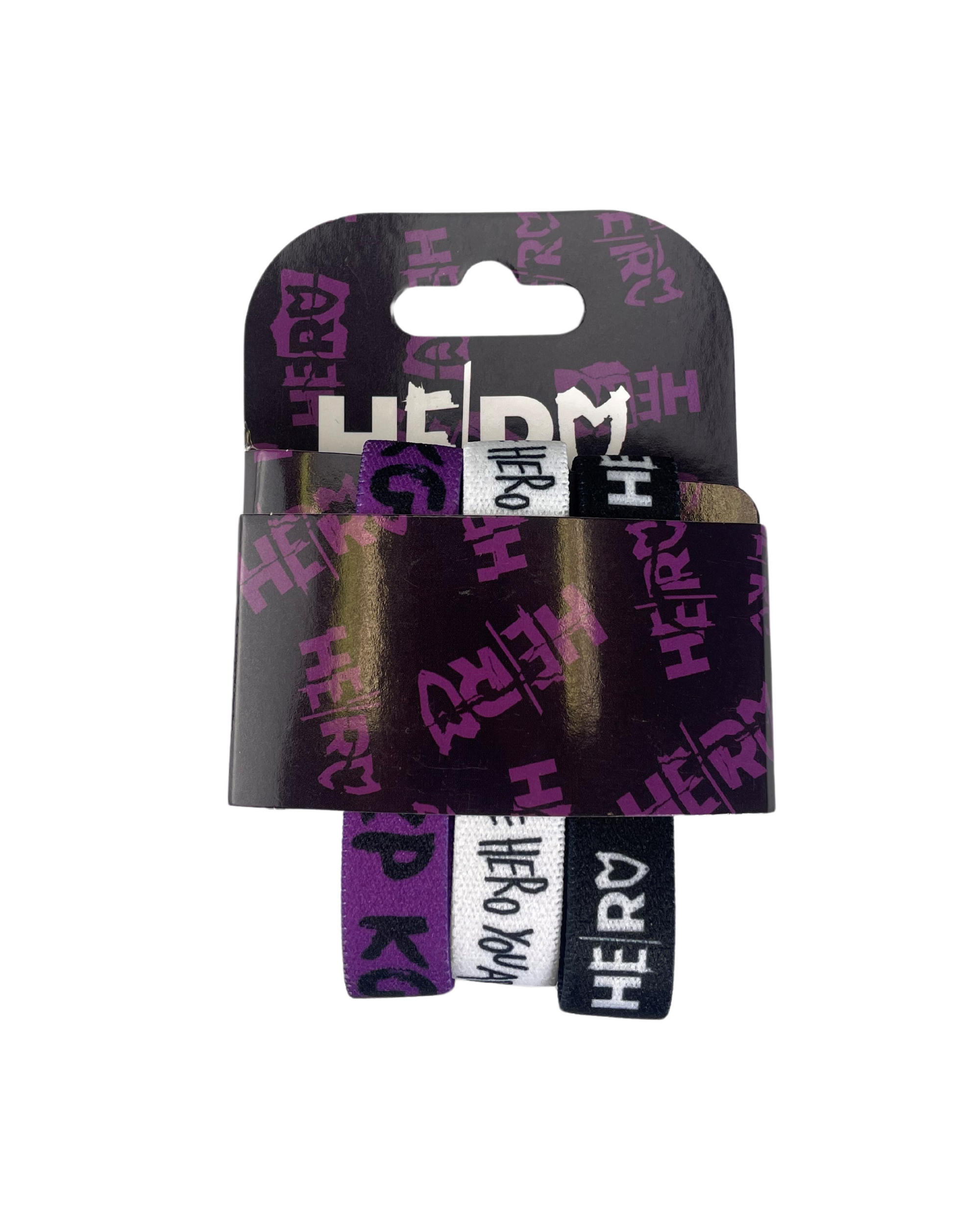 Armbänder "HE/RO" 3er-Set
