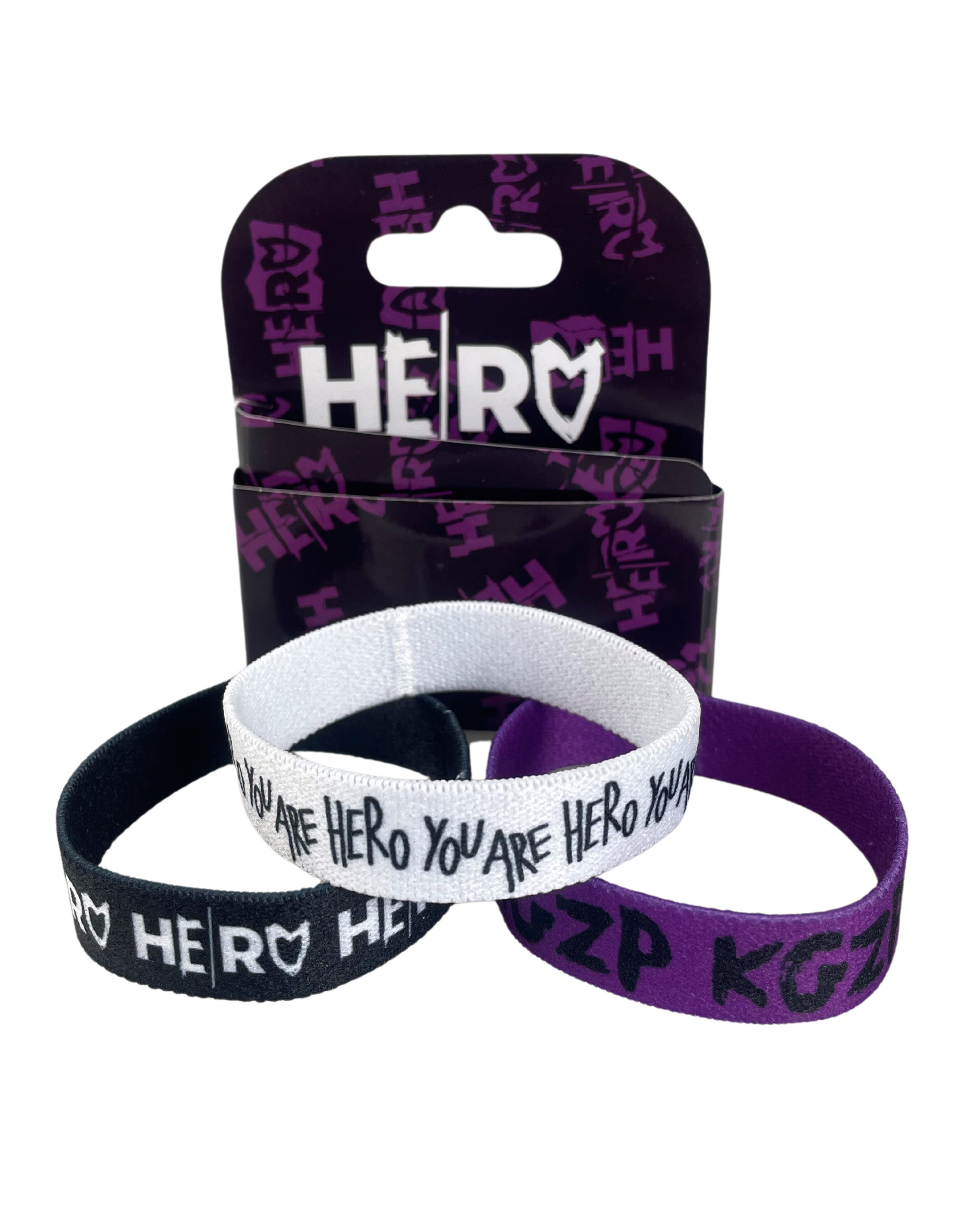 Armbänder "HE/RO" 3er-Set