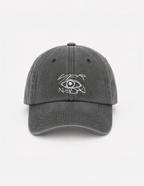 Cap "Vier Augen" (Stick) schwarz