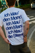 Oversize T-Shirt "Klau den Mond Lyric"