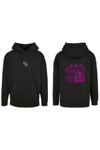 Oversize Hoodie "Haus in Flammen"