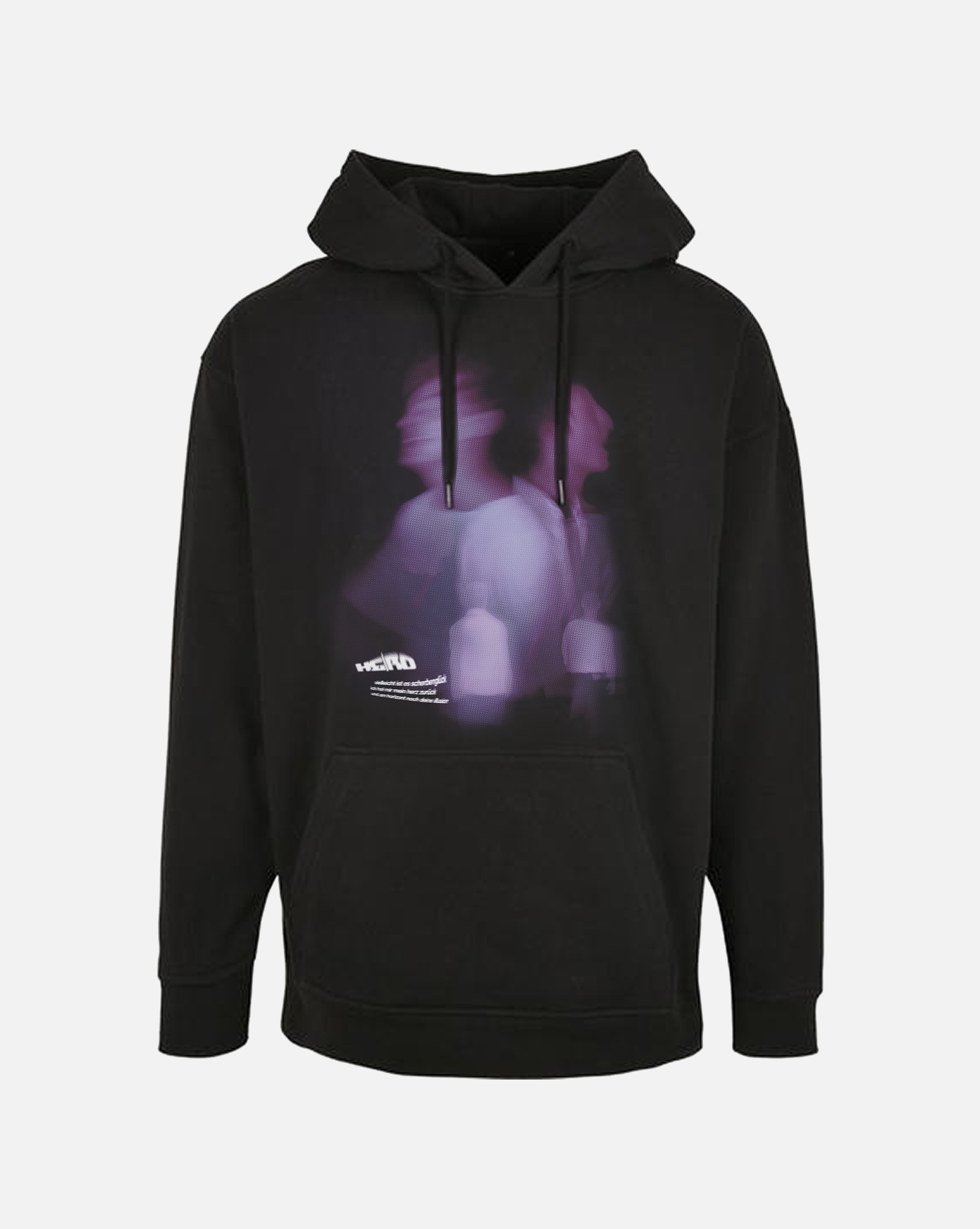 Oversize Hoodie "TWINS" schwarz Limited Edition!