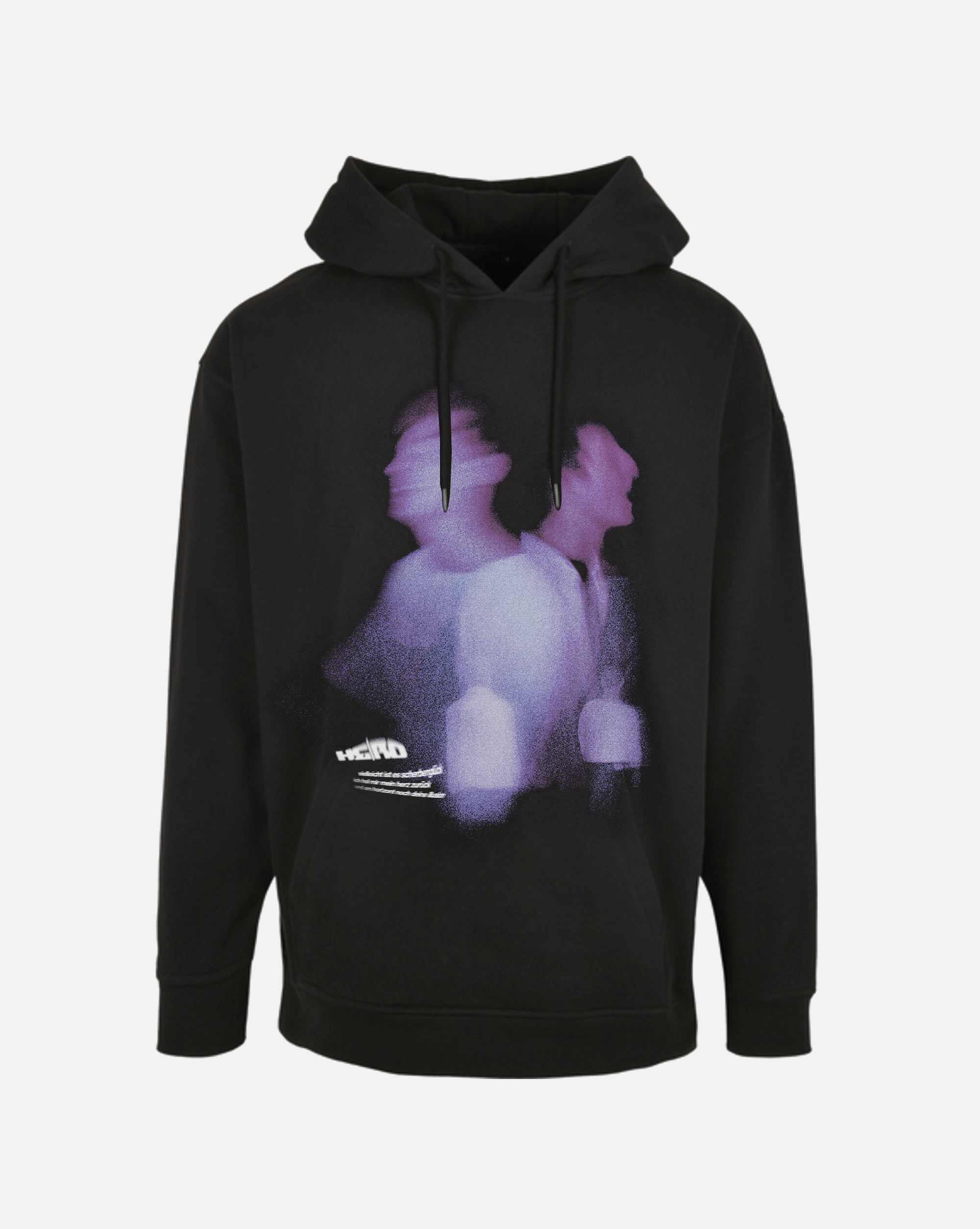 Oversize Hoodie "TWINS" schwarz Limited Edition!