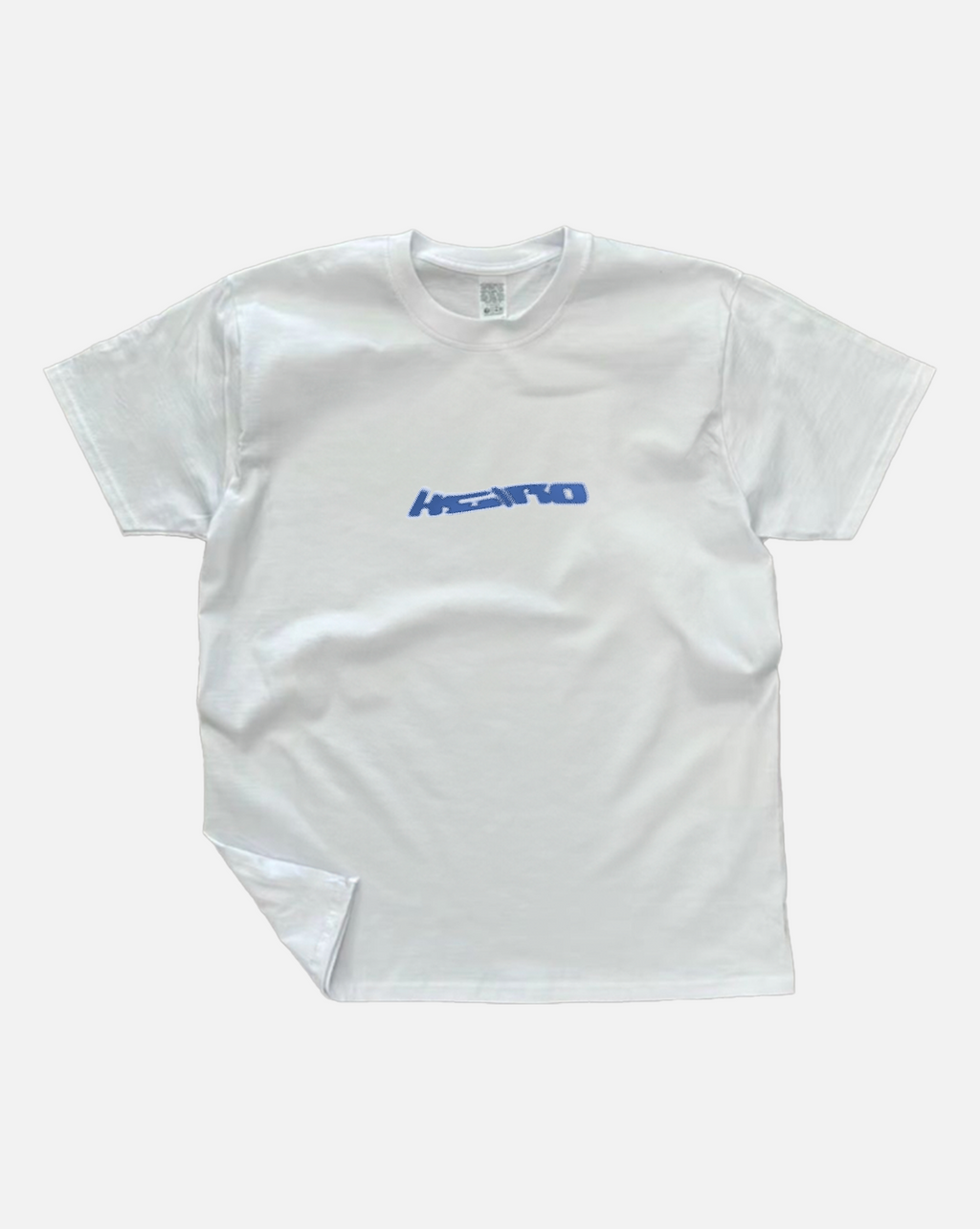 Oversize T-Shirt "WELLE 2" weiß