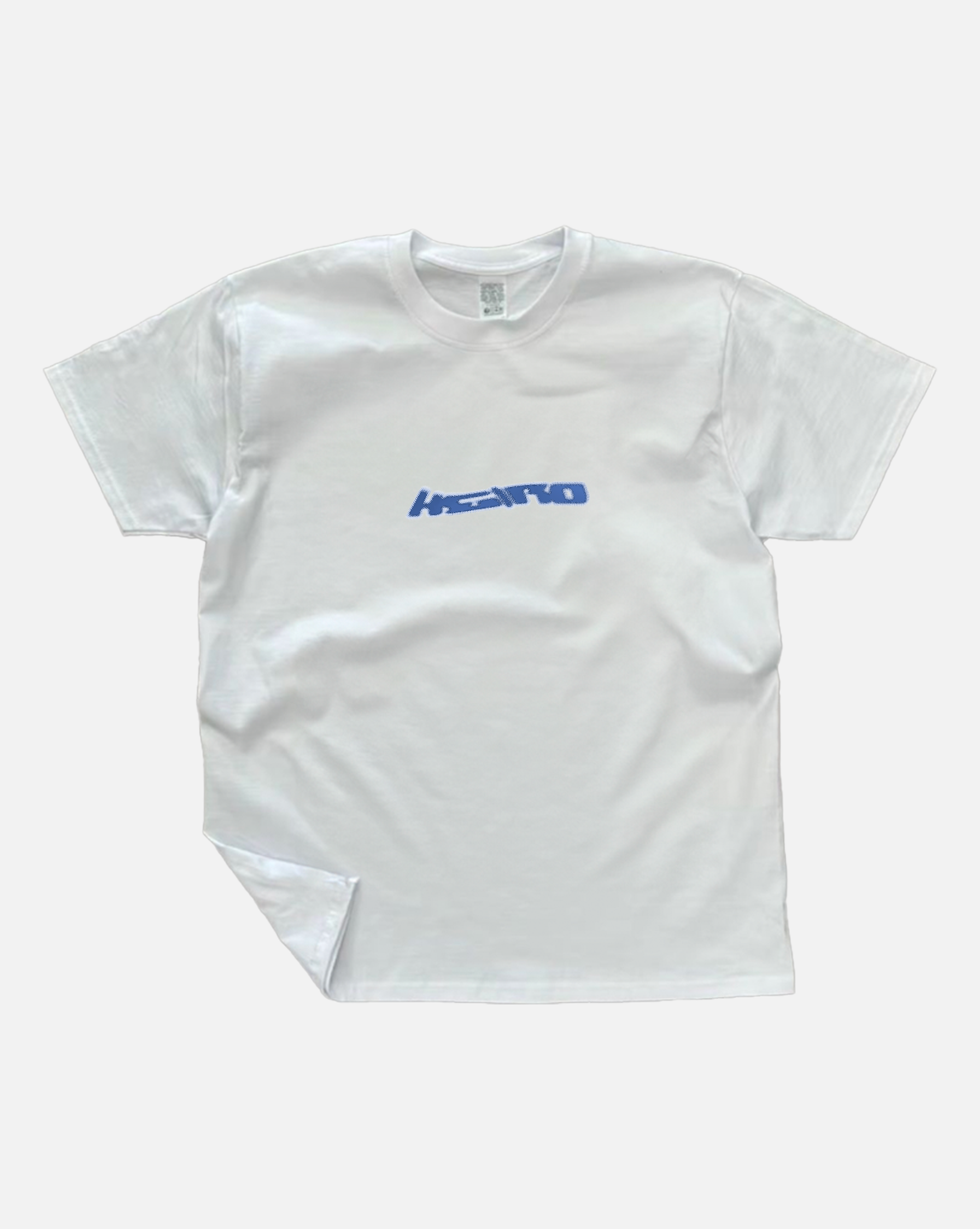 Oversize T-Shirt "WELLE 2" weiß