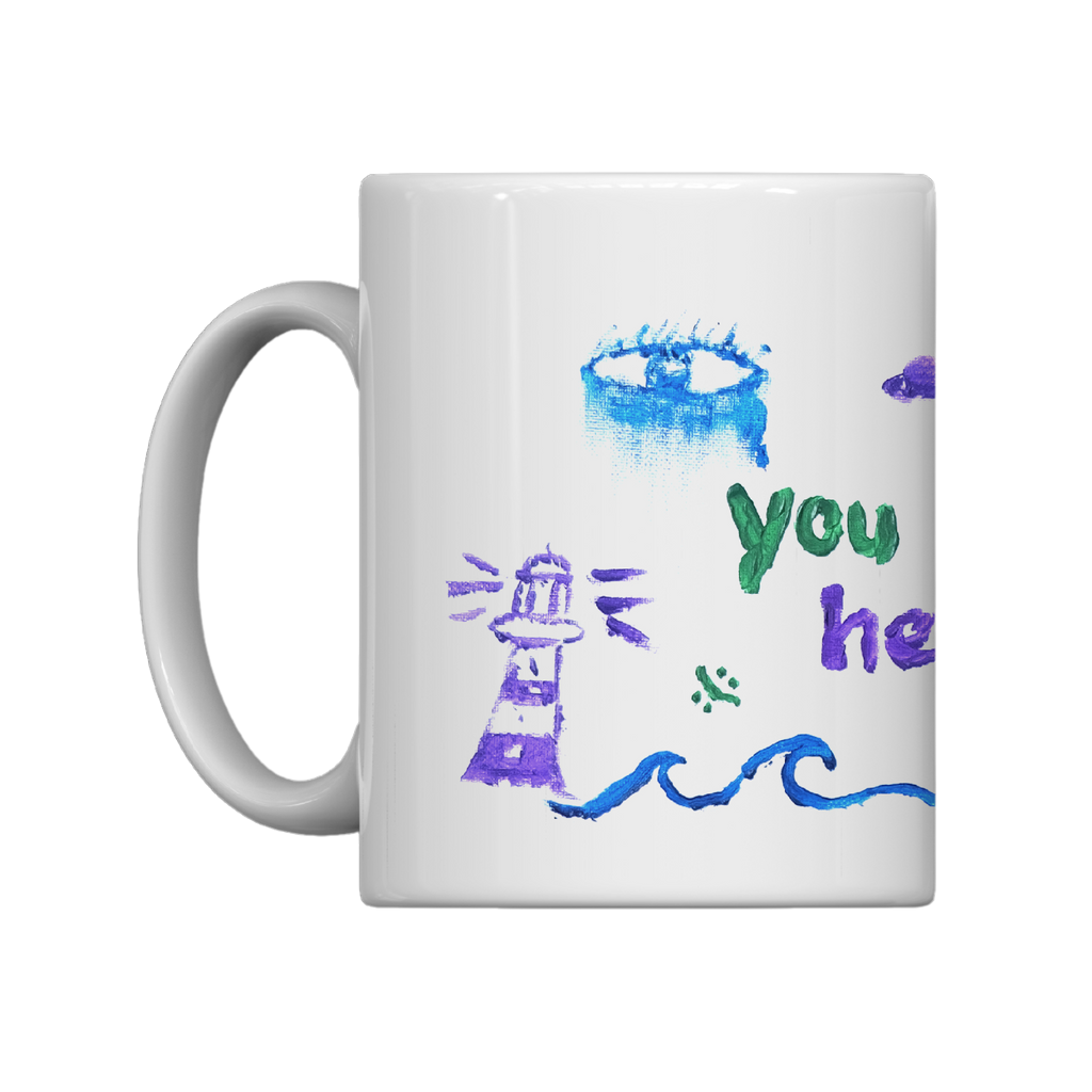 Tasse "Heroverse" weiß