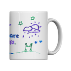 Tasse "Heroverse" weiß