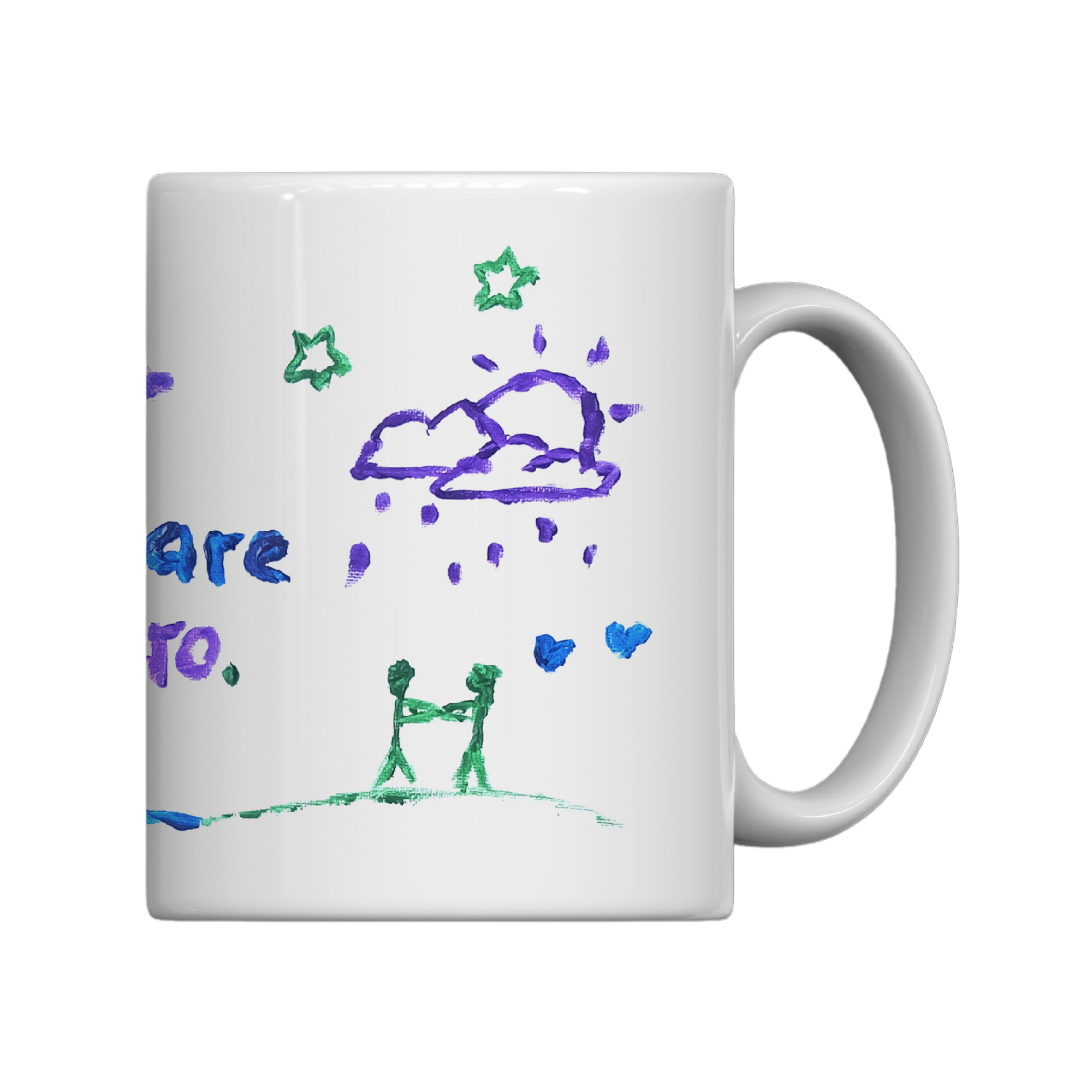 Tasse "Heroverse" weiß