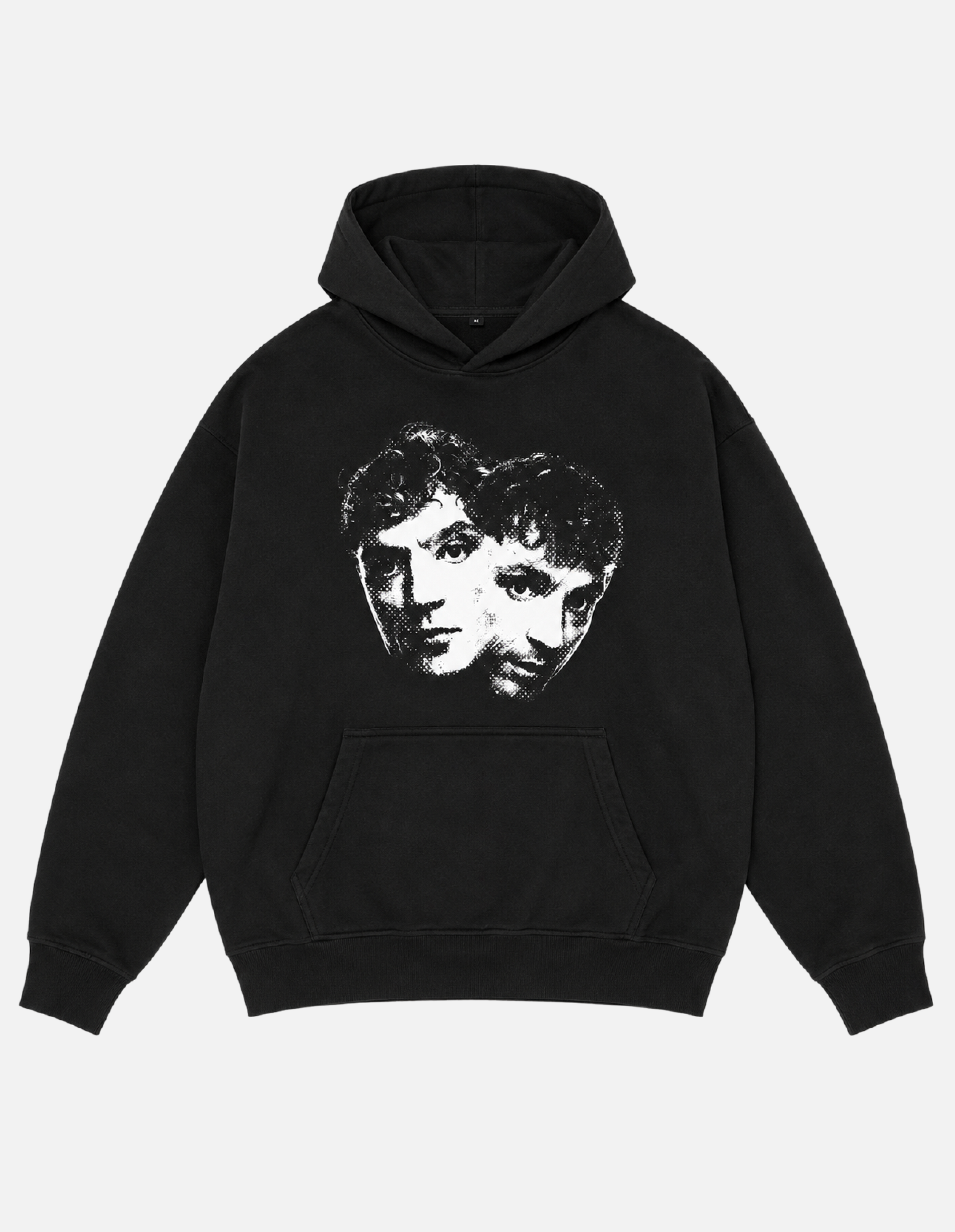 HE/RO Fluffy Hoodie "Face"