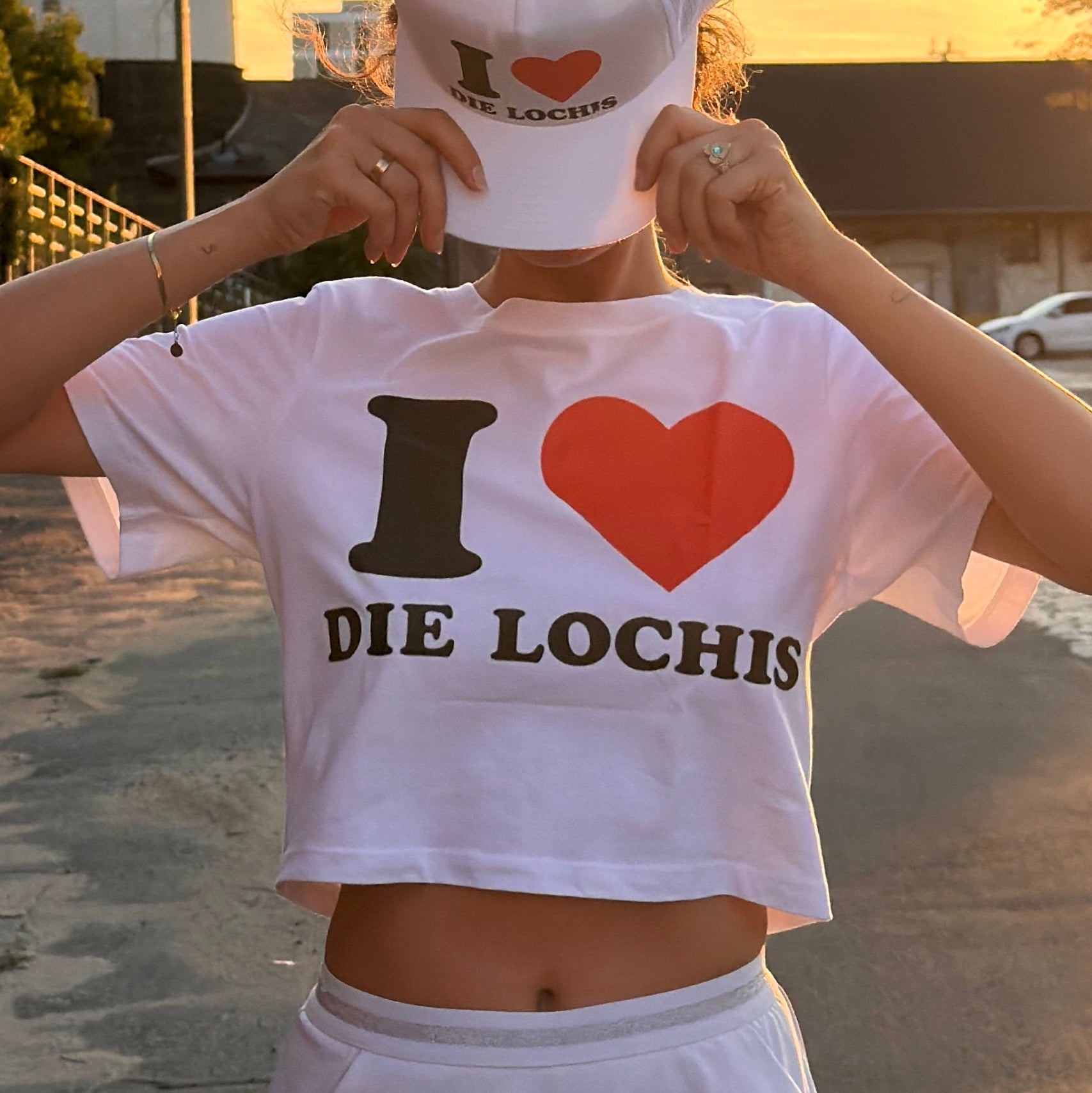 Crop Top "I ❤️ DIE LOCHIS"