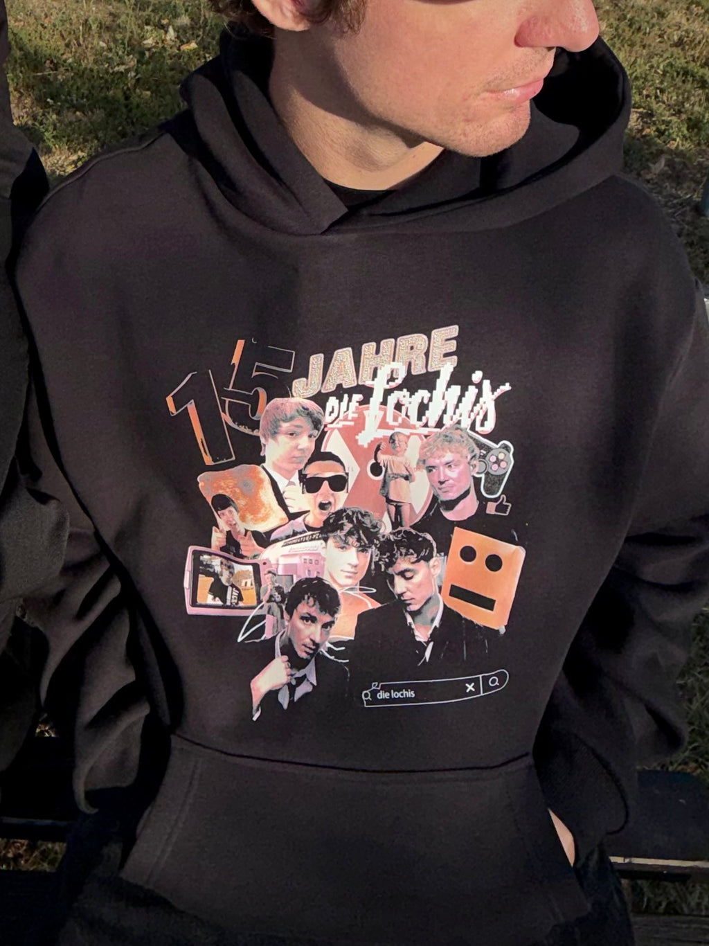 Fluffy Hoodie "15 JAHRE LOCHIS"