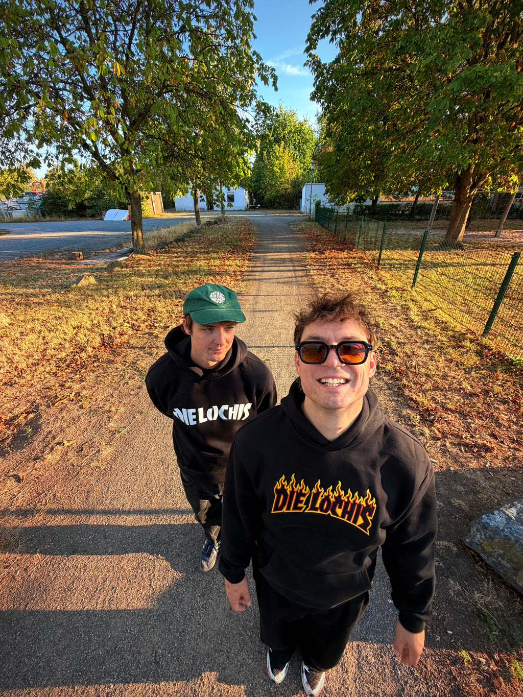 Fluffy Hoodie "LOCHIS" FLAMMEN