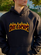 Fluffy Hoodie "LOCHIS" FLAMMEN