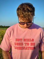 Oversize T-Shirt Statement "HOT GIRLS"