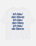 Oversize T-Shirt "Klau den Mond Lyric"