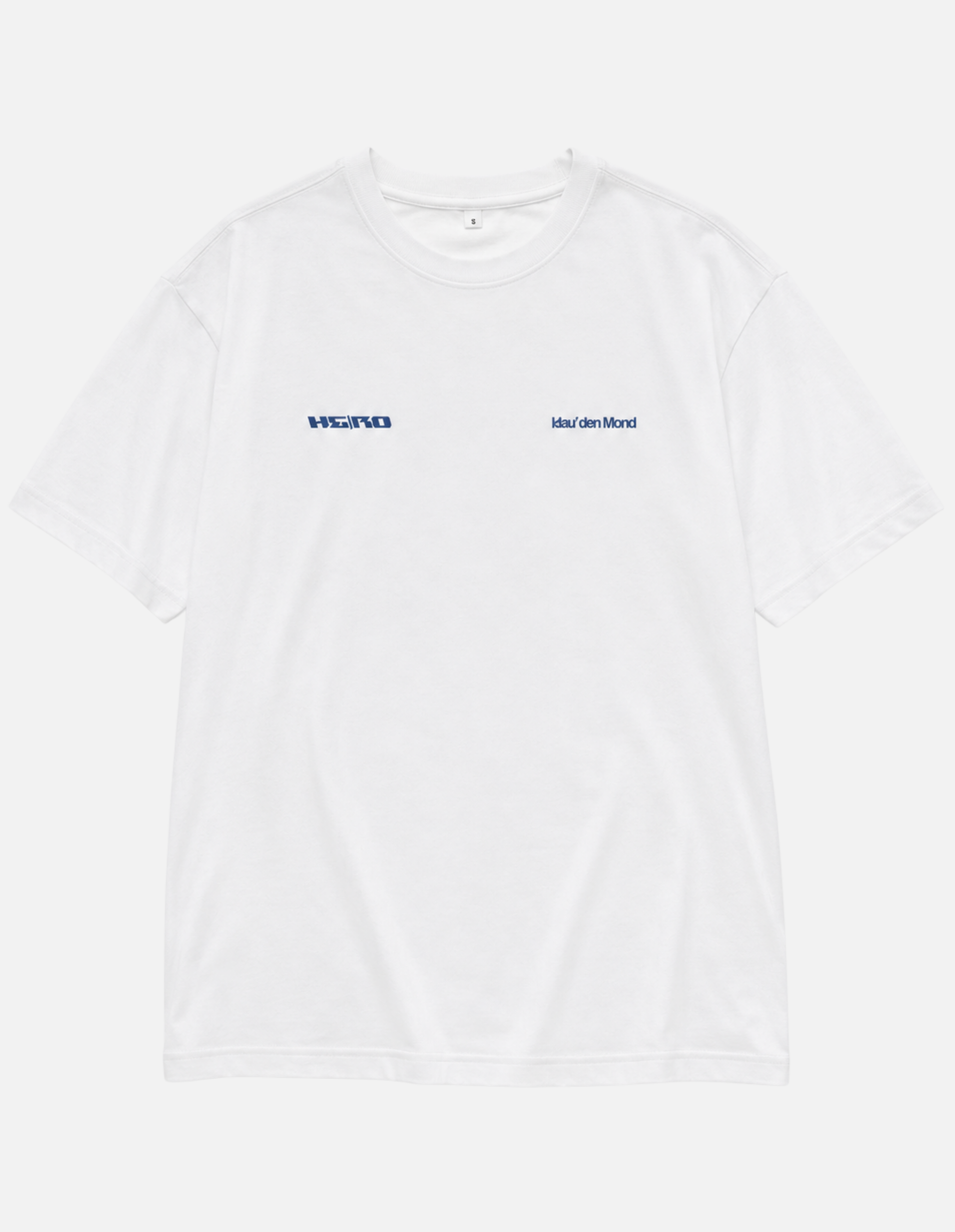 Oversize T-Shirt "Klau den Mond Lyric"