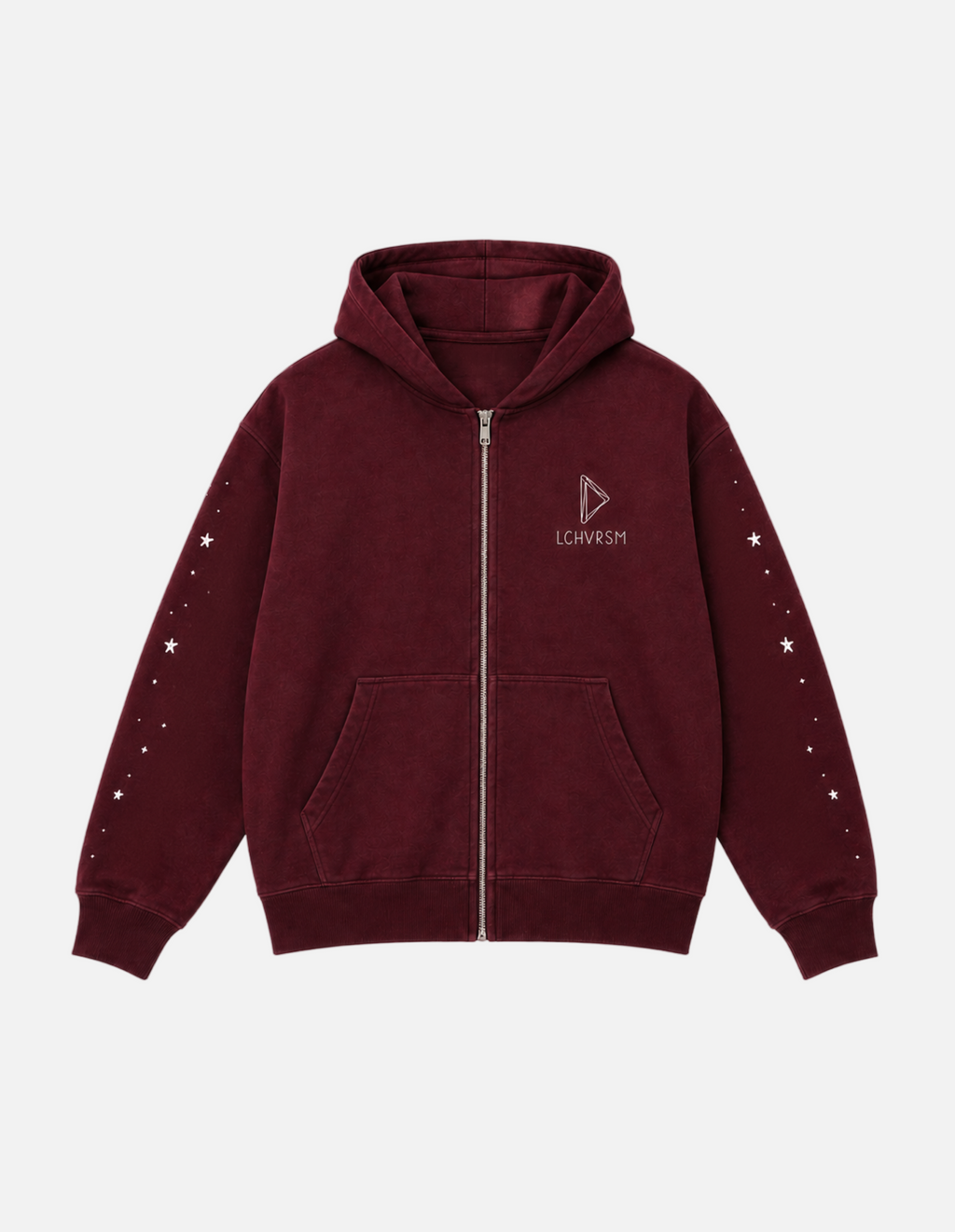 Sweatjacke "LOCHIVERSUM" Plum Purple