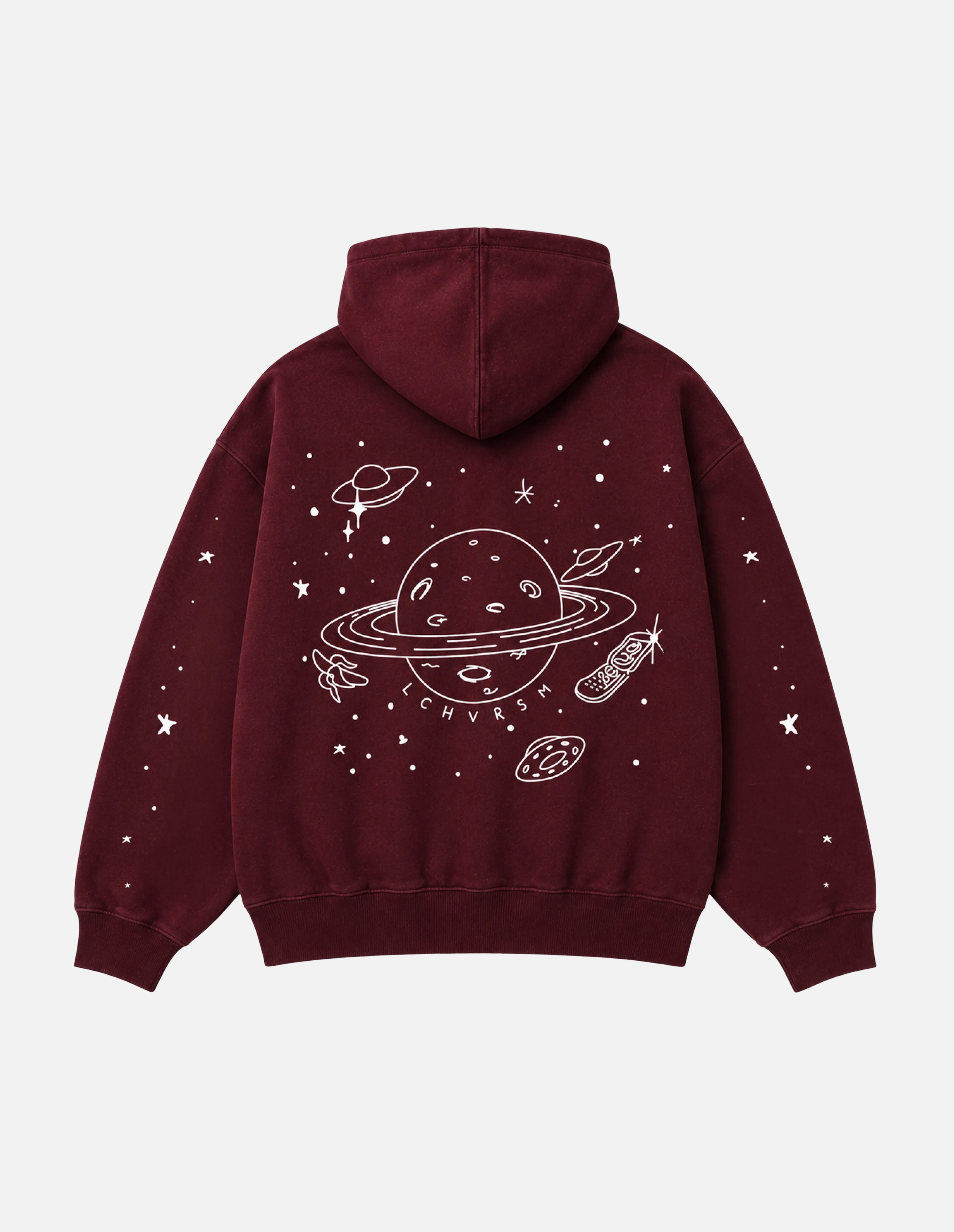 Sweatjacke "LOCHIVERSUM" Plum Purple