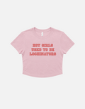 Ladies´ Baby Tee Statement "HOT GIRLS"