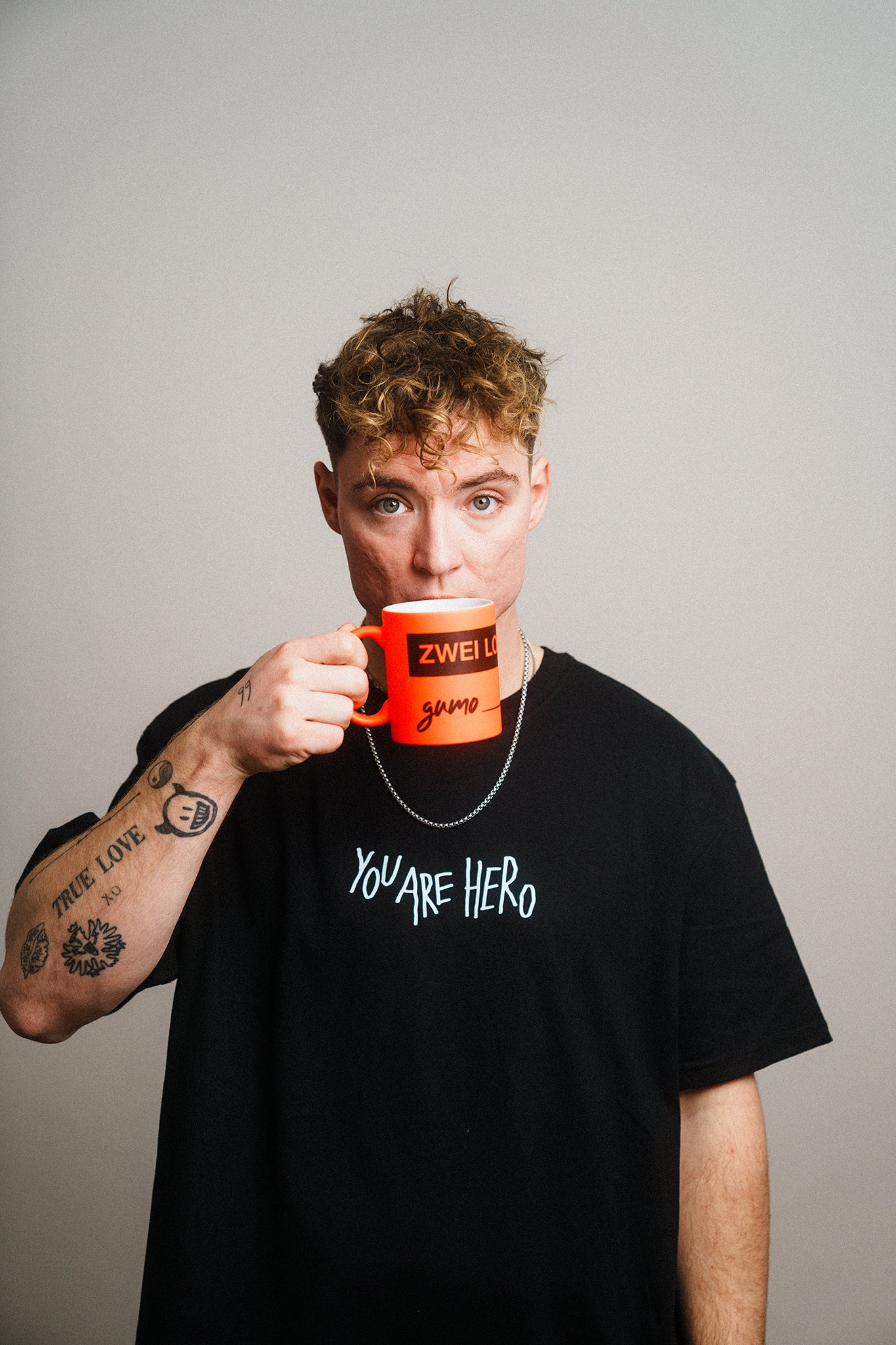 Tasse "Zwei Lochmann" Rot