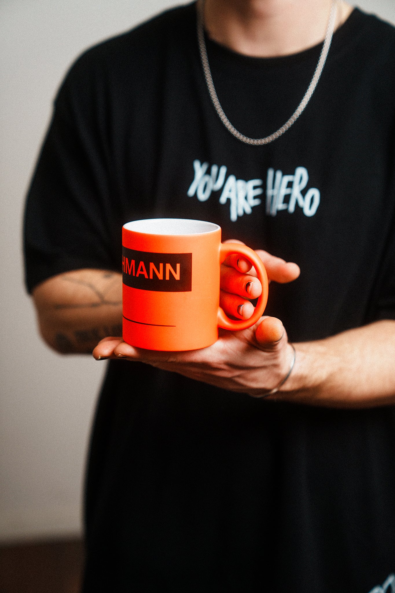 Tasse "Zwei Lochmann" Rot