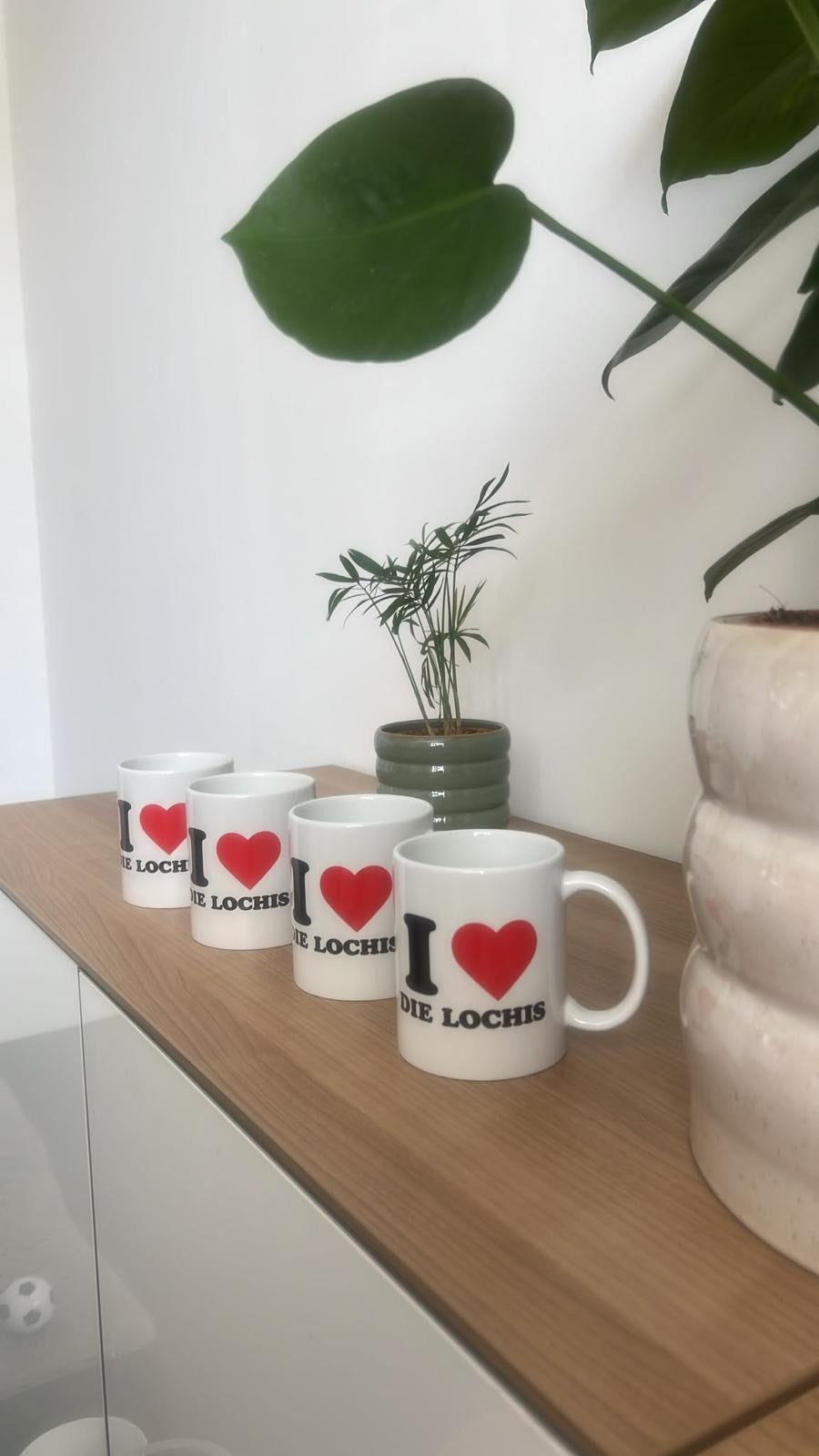 Tasse "I ❤️ DIE LOCHIS"