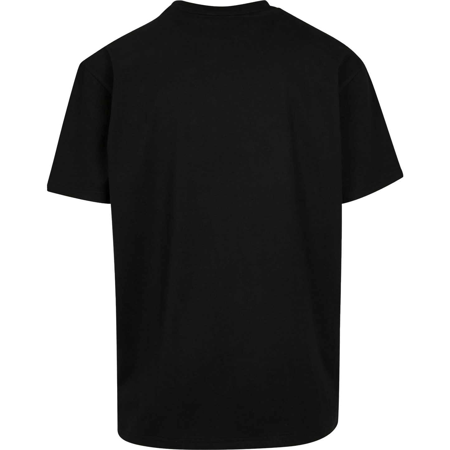 Oversize T-Shirt "Kein Grund zur Panik" schwarz