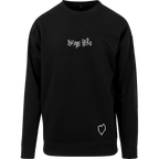 Crewneck "YOU ARE HERO" Schwarz