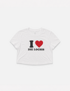 Crop Top "I ❤️ DIE LOCHIS"