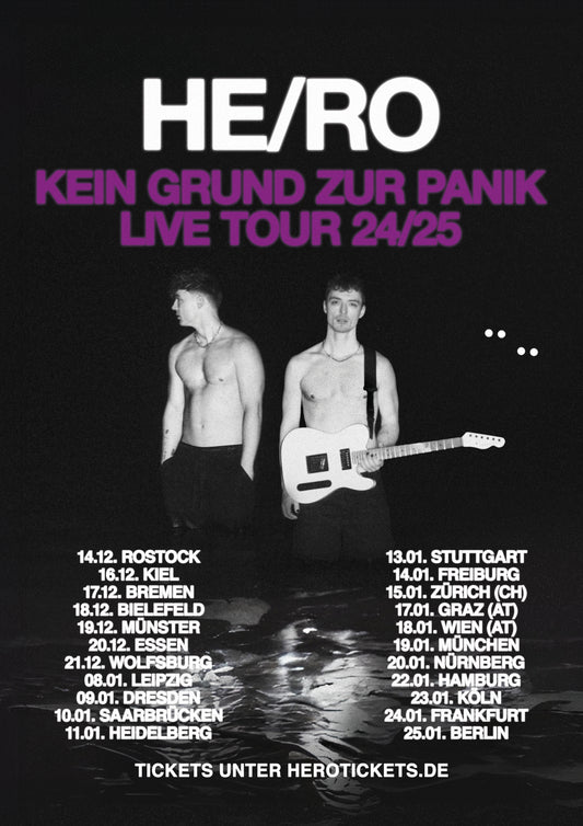 Tour Poster  "KEIN GRUND ZUR PANIK TOUR"