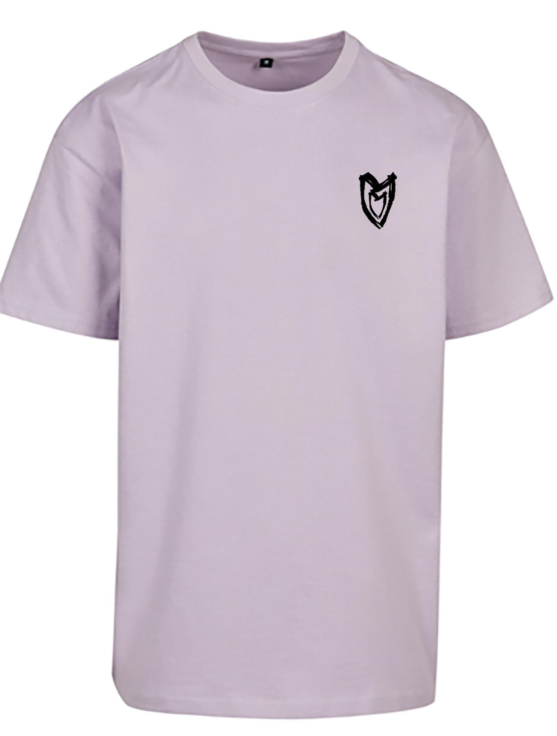 Oversize T-Shirt "Verrückte Phase" Lila