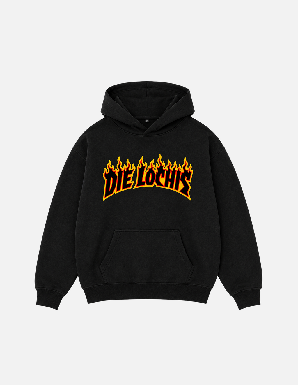 Fluffy Hoodie "LOCHIS" FLAMMEN