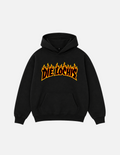 Fluffy Hoodie "LOCHIS" FLAMMEN