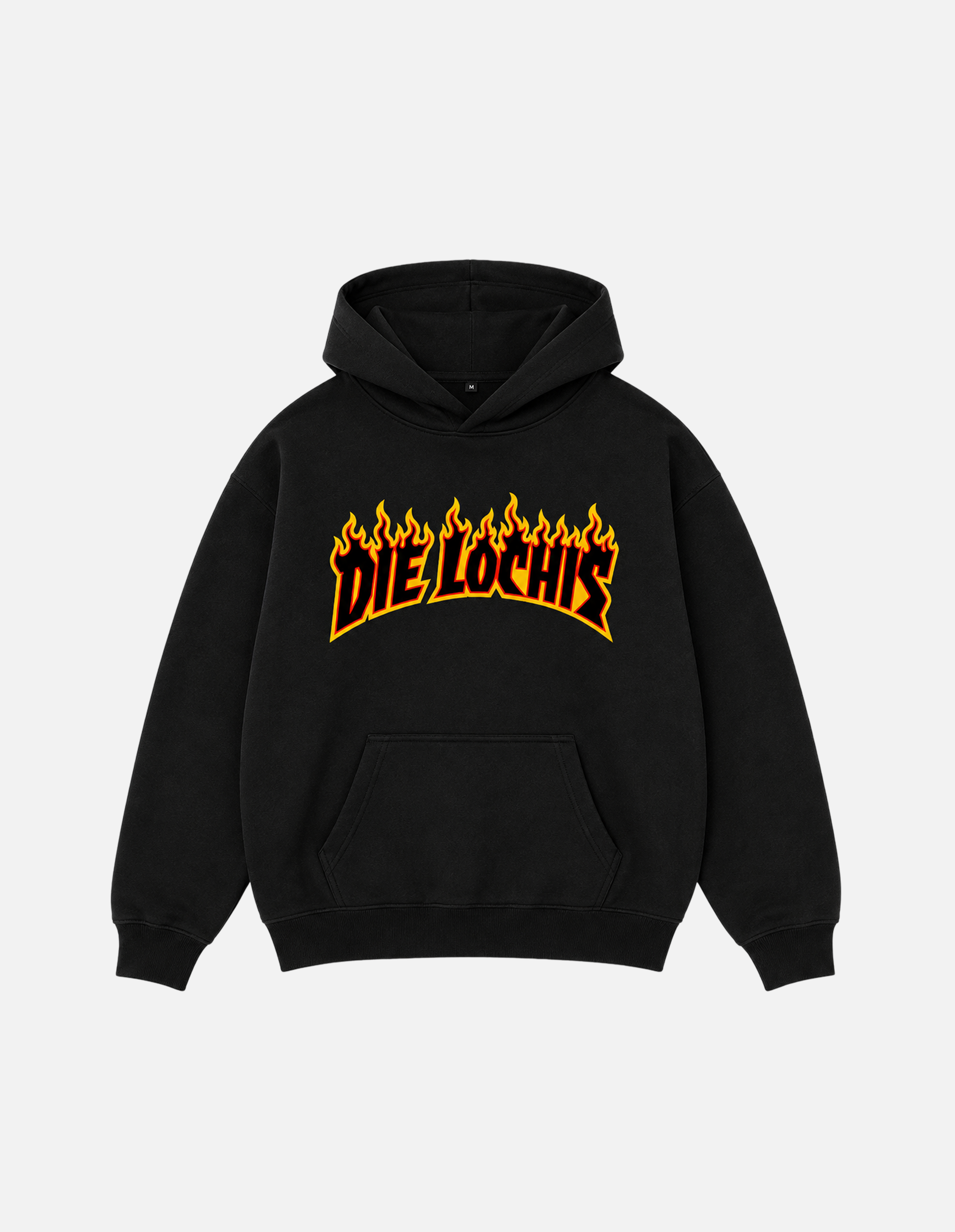 Fluffy Hoodie "LOCHIS" FLAMMEN